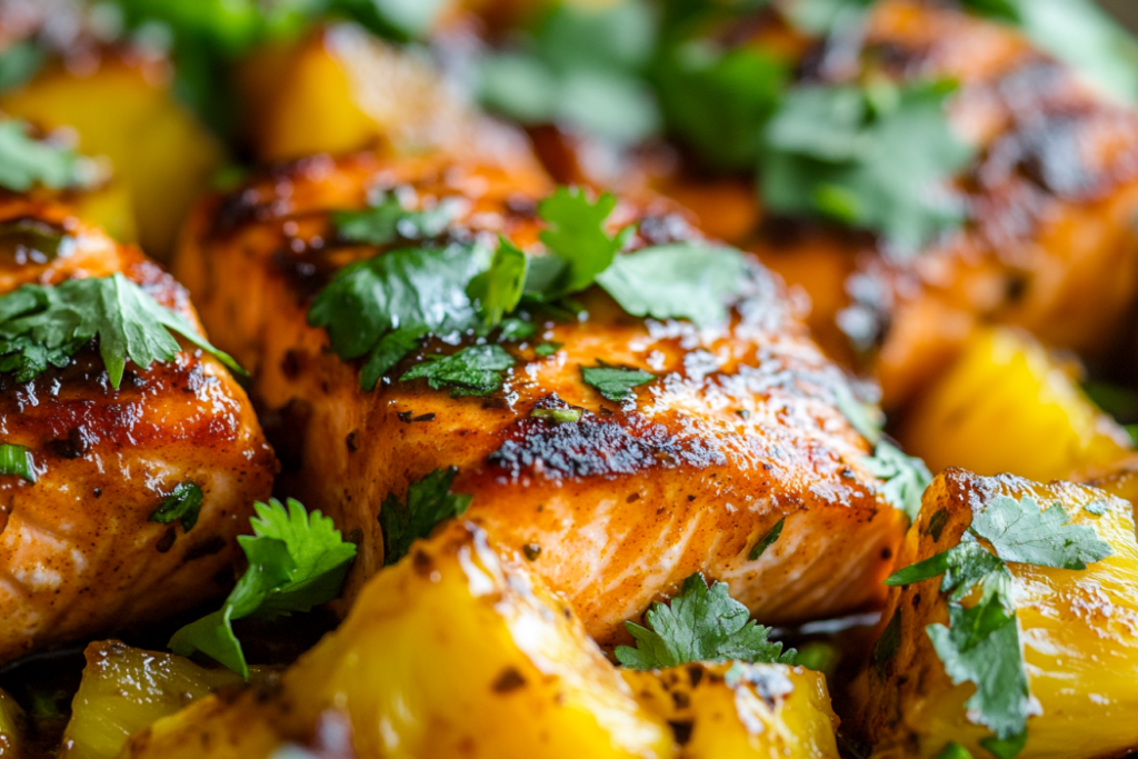 Naturally Delicious Pineapple Chili Salmon Recipe